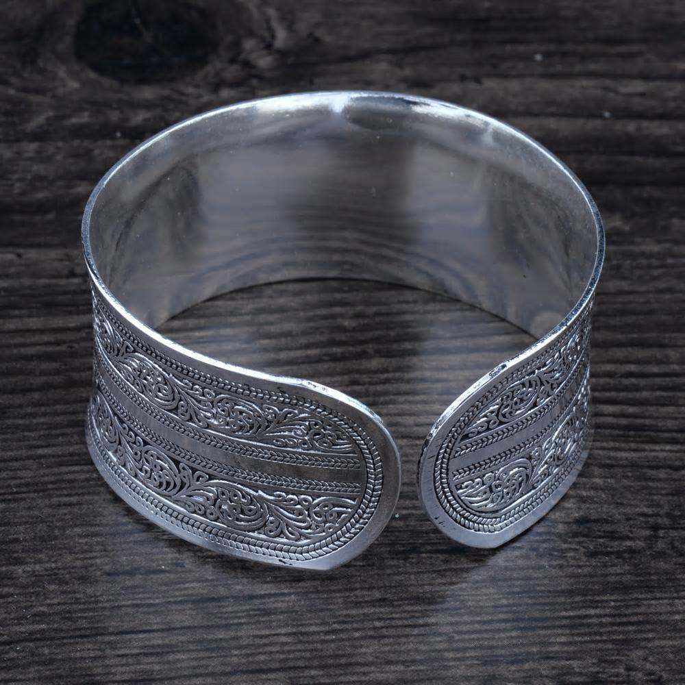 アクセサリー Tibet vintage- bangle 925 Sterling Silver Vintage Style Tibetan Tibet Bracelet