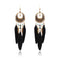 Fashion Enamel Feather Vintage Bohemian Earrings - 3 Colors - [neshe.in]