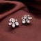 Antique Golden Crystal Petals Stud Style - [neshe.in]