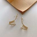 CZ Snake Ear Cuff Earring.