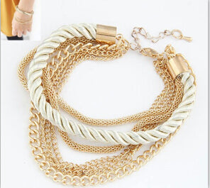 Fashion Rope Chain Decoration Bracelet - 7 Colors - [neshe.in]