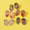 Colorful Crystal Bird Statement Party Earrings - 3 Styles