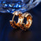 Gold & Silver Crystal Small Huggie Hoop Earrings - 4 Colors