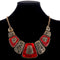 Vintage large Geometric Choker Necklaces - 5 Colors - [neshe.in]