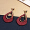 Vintage wood fashion party earrings - 3 Retro Colors - [neshe.in]