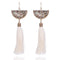 Bohemian Ethnic Colourful Natural Stone Long Tassel Earrings - 6 Scintillating Colors - [neshe.in]