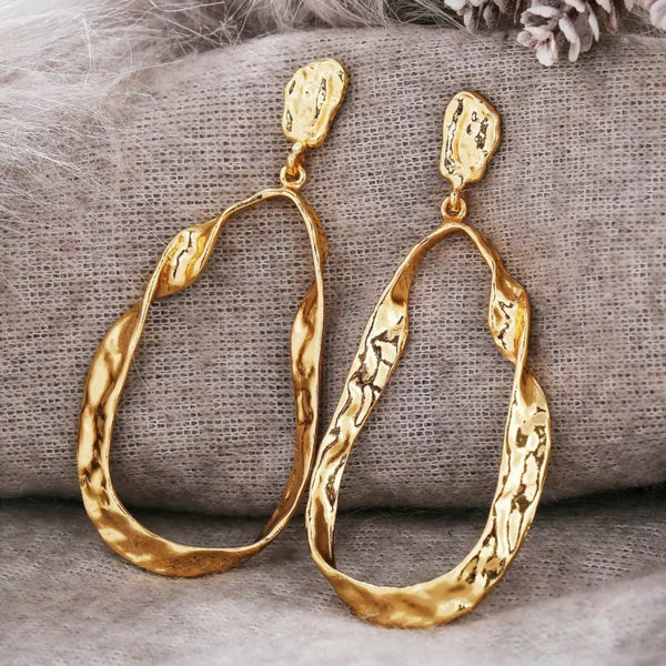 filigree-hoop-earrings-14k-gold-vintage-2 – Vintage Paris Jewelry