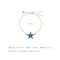 Chic Blue & Clear Star Charm Bracelet - 2 Colors - [neshe.in]