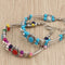 Bohemian Beaded Styled Bangle Bracelet - 2 Colors - [neshe.in]