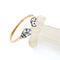 Clear Crystal Cuff  Open Bracelet Adjustable - [neshe.in]