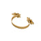 Antique Gold Open Cuff Bracelet Jewelry - [neshe.in]