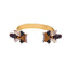 Antique Gold Open Cuff Bracelet Jewelry - [neshe.in]