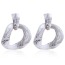 Chunky Stud Styled Acrylic Earring -2 Colors - [neshe.in]