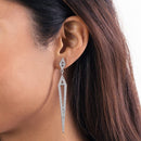 Geometric Spike Style Stud Earring - [neshe.in]