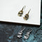 Irregular Stone Drop Fusion Style Earring - 2 Colors