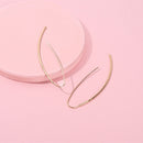 Simply Classic Needle Hook Style Earring - 2 Colors
