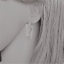 Star Shape Acrylic Hoop Earrings - 3 Styles