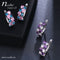 Multicolor CZ Crystal Exquisite Party Huggy Earring -2 Colors