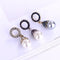 Crystal Bali Styled Pearl Drop and Dangle earring - 2 Colors