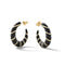 Enamel Hoop Round Fashion Hoop Earring - 3 Colors