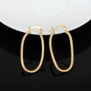 Irregular Style High Quality Big Hoop Earrings - 2 Colors - [neshe.in]