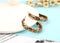 Retro Tibetan Antique Gold Silver Plated Vintage Round Carving Hoop Earrings - 2 Colors - [neshe.in]