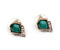 Retro Exquisite Geometric Gem Stud Earrings - 3 Colors - [neshe.in]