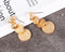 High Quality Small Stylish Round Zinc Alloy Stud Earrings - [neshe.in]
