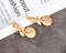 High Quality Small Stylish Round Zinc Alloy Stud Earrings - [neshe.in]