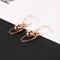 Shining Gold and Silver Color Ball Shape Drop Earrings - 2 Colors - [neshe.in]