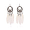 Long Feather Drop Earrings - 3 Colors - [neshe.in]