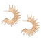 Punk Semicircular Vintage Geometric Gold Earrings - [neshe.in]