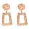 Vintage Big Geometric Fashion Gold Earrings - [neshe.in]