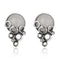 Retro Pearls Zircon Round Earring - 2 Colors - [neshe.in]