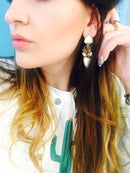 Hiphop Style Acrylic Geometric Earrings - [neshe.in]