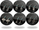 Small Cute Silver Drop Earrings in 6 Styles - [neshe.in]