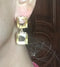 New Transparent Square Glass Stud Earring - [neshe.in]