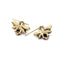 Cute Small Crystal Pink Bee Insect Drop Earring - [neshe.in]