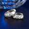 Gold & Silver Crystal Small Huggie Hoop Earrings - 4 Colors - [neshe.in]