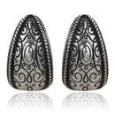 Moon Shape Vintage Design  Stud Earring - [neshe.in]