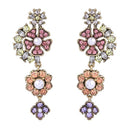 Luxury Colorful Crystal Flowers Fashion Party Jewelry - [neshe.in]