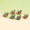 Enamel Vintage Small Bee Stud Earrings- 3 Colors - [neshe.in]