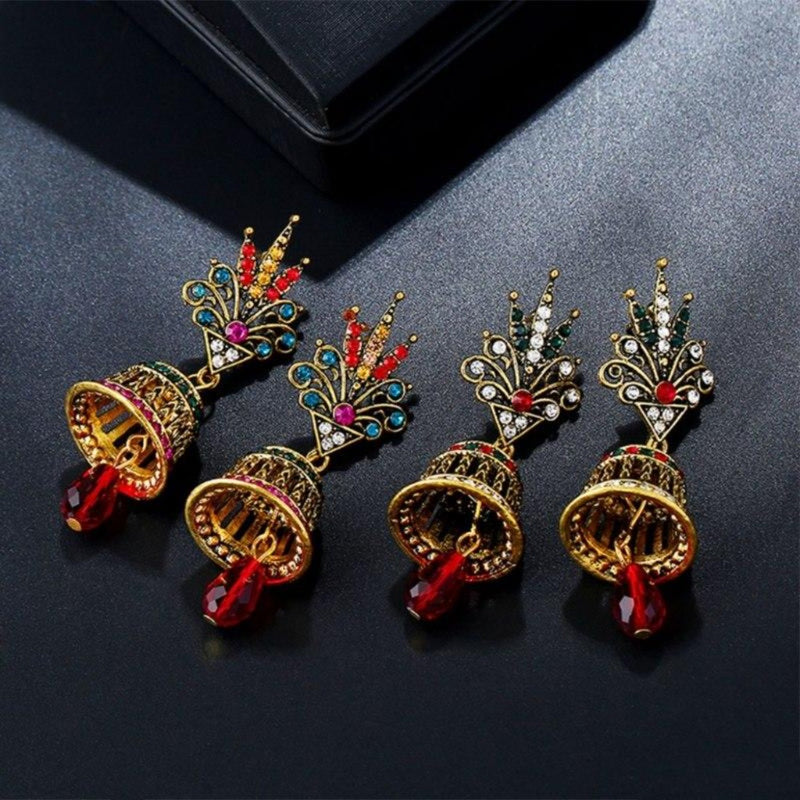 Bollywood Traditional Wedding Crystal Pearls Jhumki Jhumka Earrings Beaded  Tassel Indian Ethnic Drop Earrings Fashion Jewelry - AliExpress