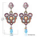 Colorful Bohemian Beads Ethnic Enamel Vintage Resin  Retro Jewelry - [neshe.in]