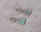 Retro Antique Bronze Plated Irregular Drop Earring - [neshe.in]