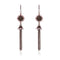 Fashion Trendy Long Chain Tassel Dangle Earrings - 2 Colors - [neshe.in]