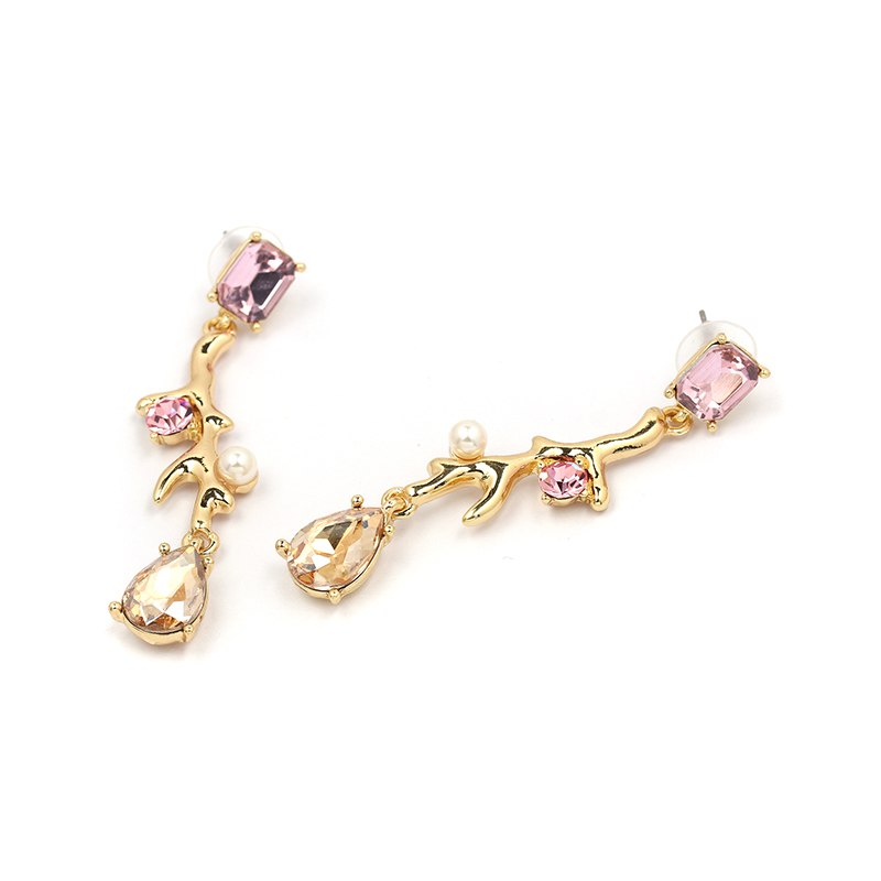 Rosaline Pink Swarovski Crystal Gold Filled Earrings - Dangle Earrings  Pastel Earrings Weddings Bridesmaid Jewelry Bridesmaid Gift | Pendientes de  cristal swarovski, Joyería de dama de honor, Joyería para boda