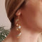 Twist Spiral Long Drop Earrings For Women Girls- 2 Colors - [neshe.in]