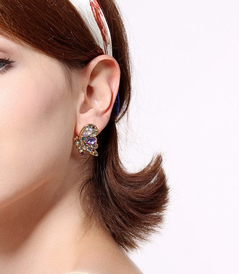Details more than 147 earring wearing style latest