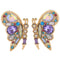 Butterfly Crystal Style Stud Party Wear Earring - [neshe.in]